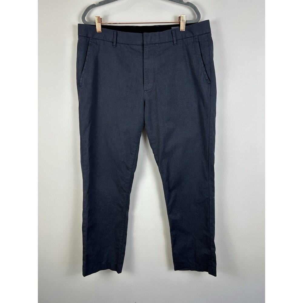 Bonobos Men's Weekday Warrior MONDAY SLIM Dress‎ Pants Navy Size 36x30